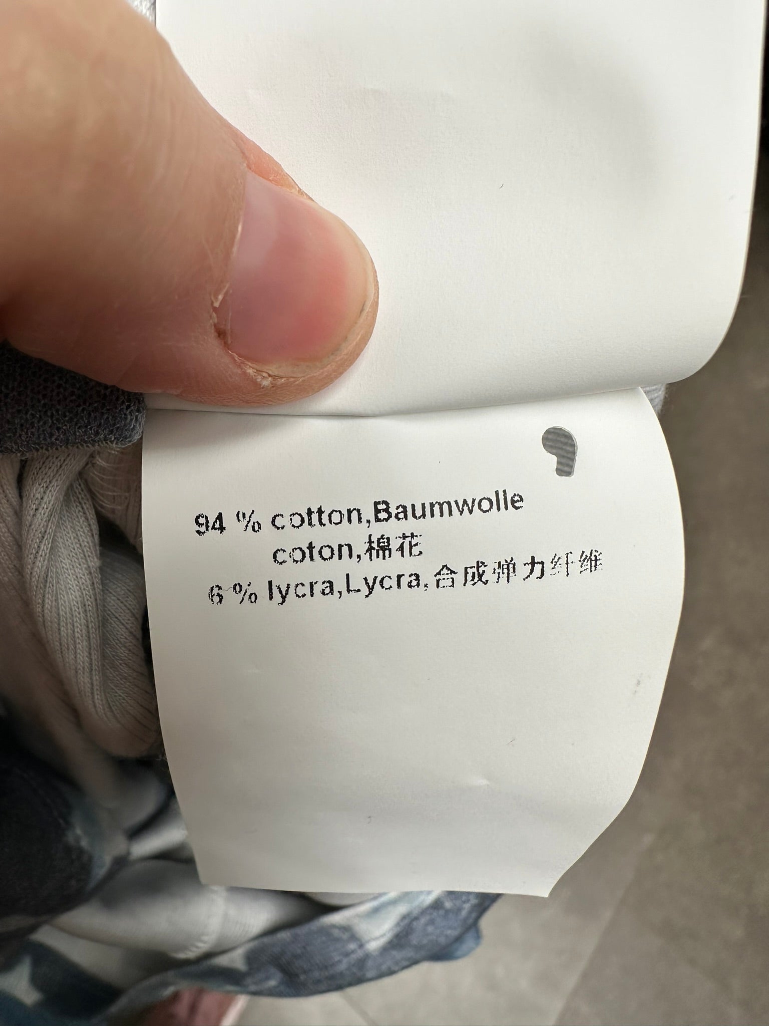 Marc Cain Top maat N3 blauw