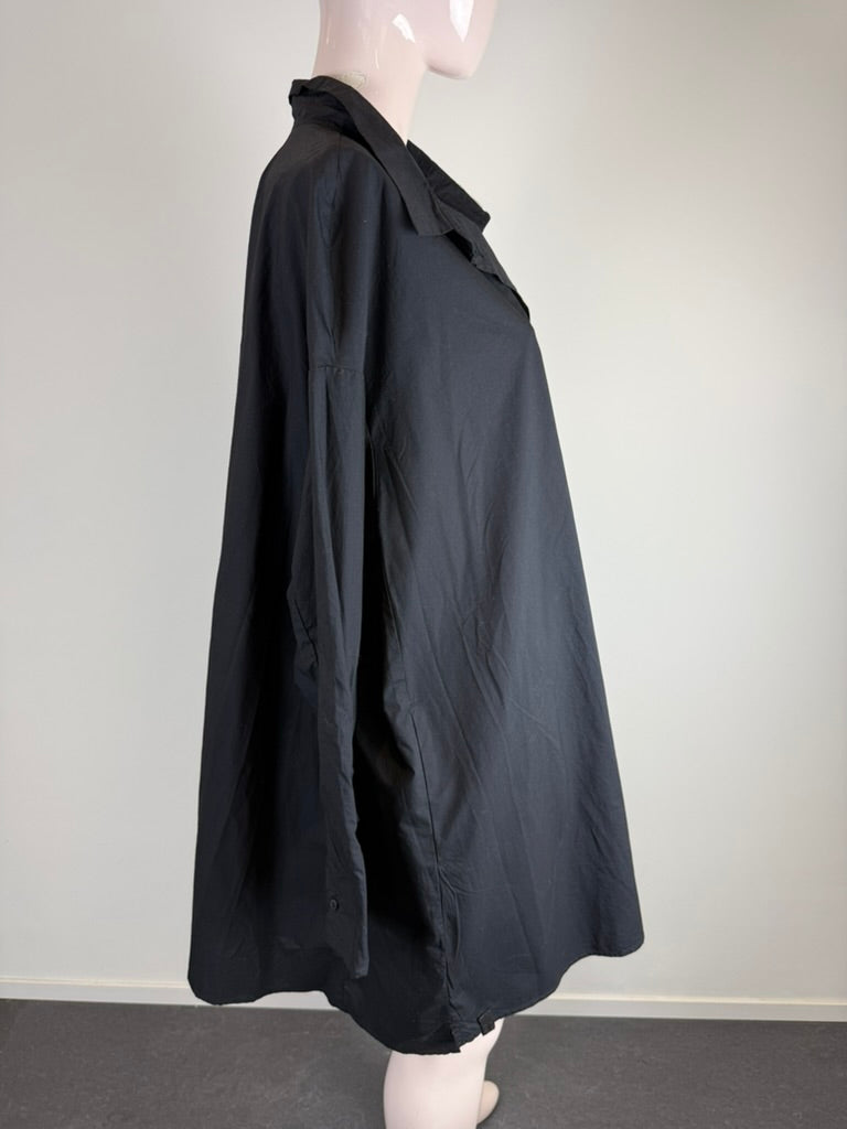 Studio Rundholz - Jurk - zwart, oversized, panda-print - TU