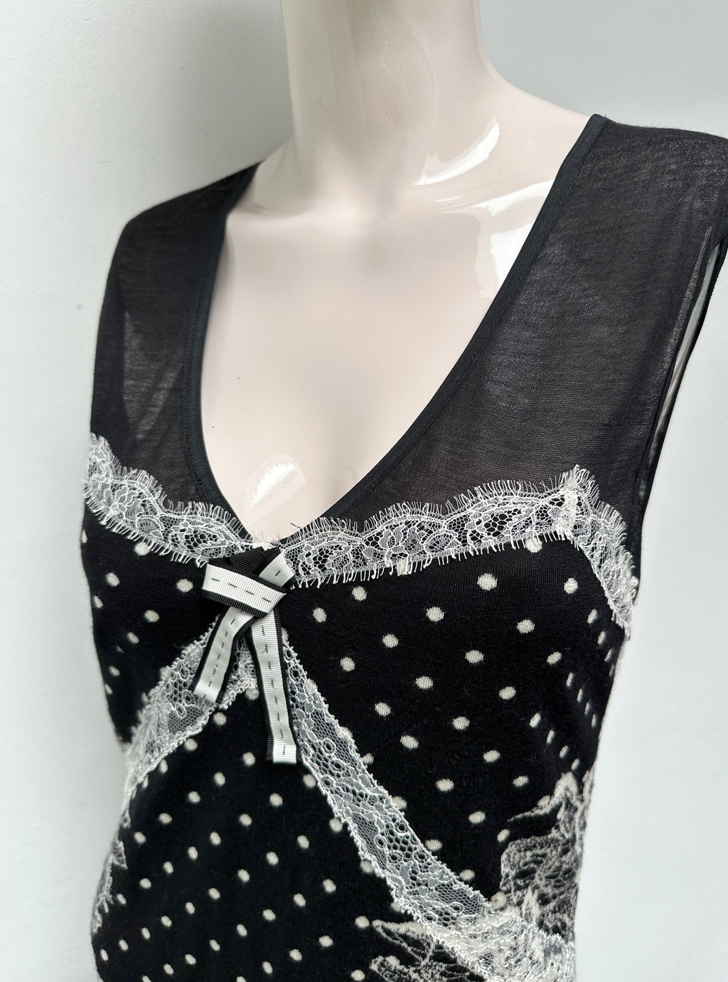Elegante zwart/witte Marc Cain maat L