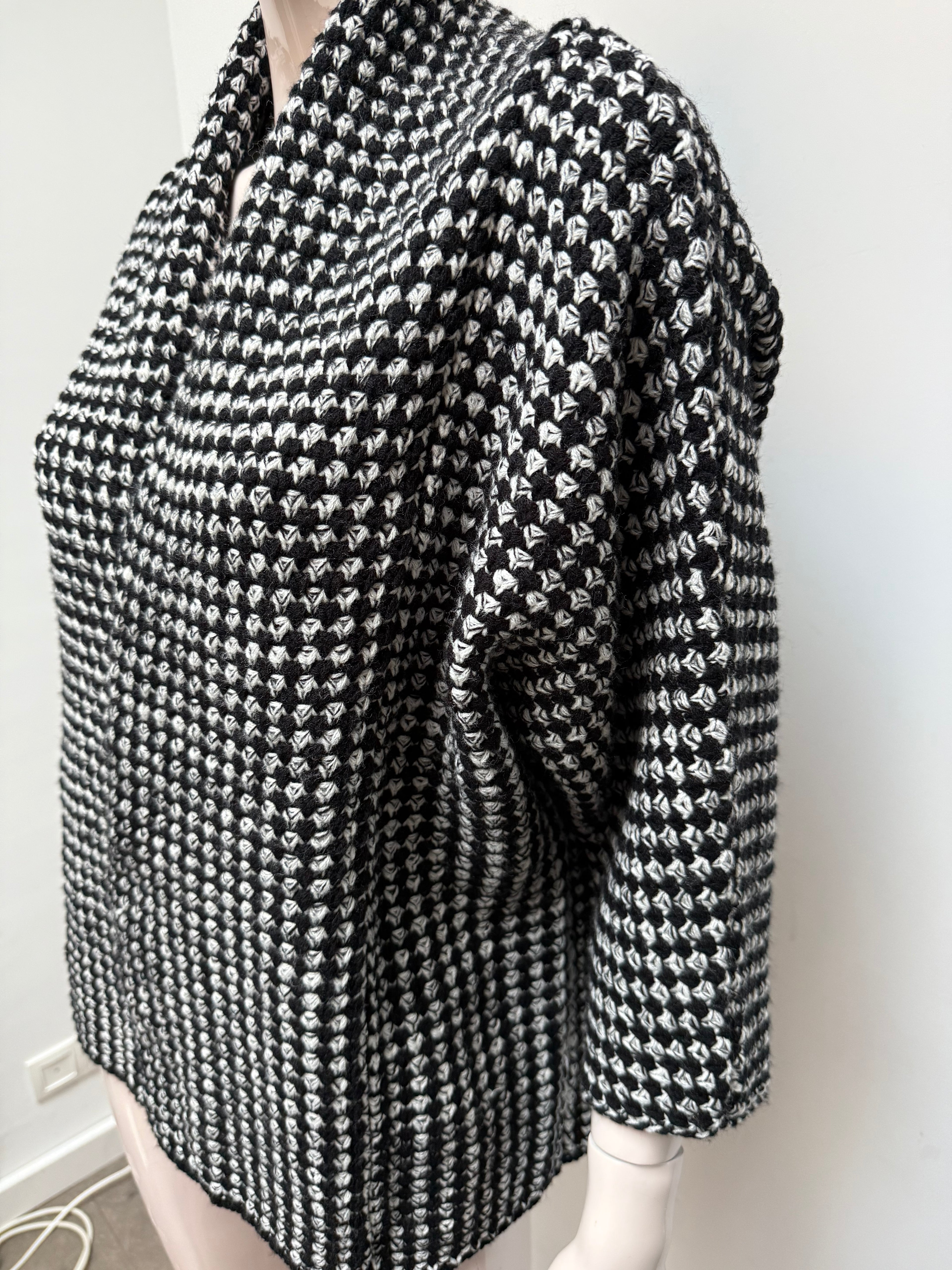 Rino et Pelle Vest maat 38 zwart; wit