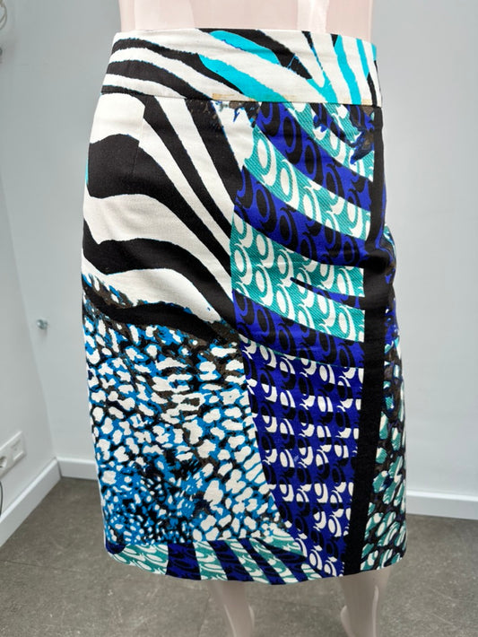 Barbara Lebek rok met print maat 44