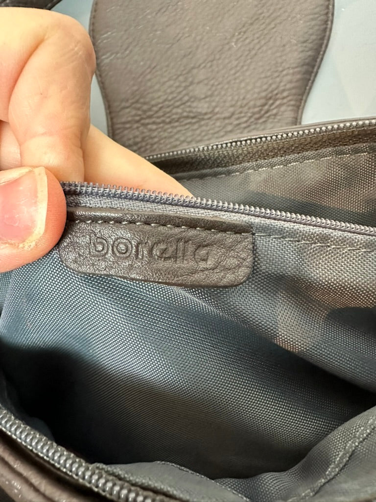 Borella Handtas leer bruin