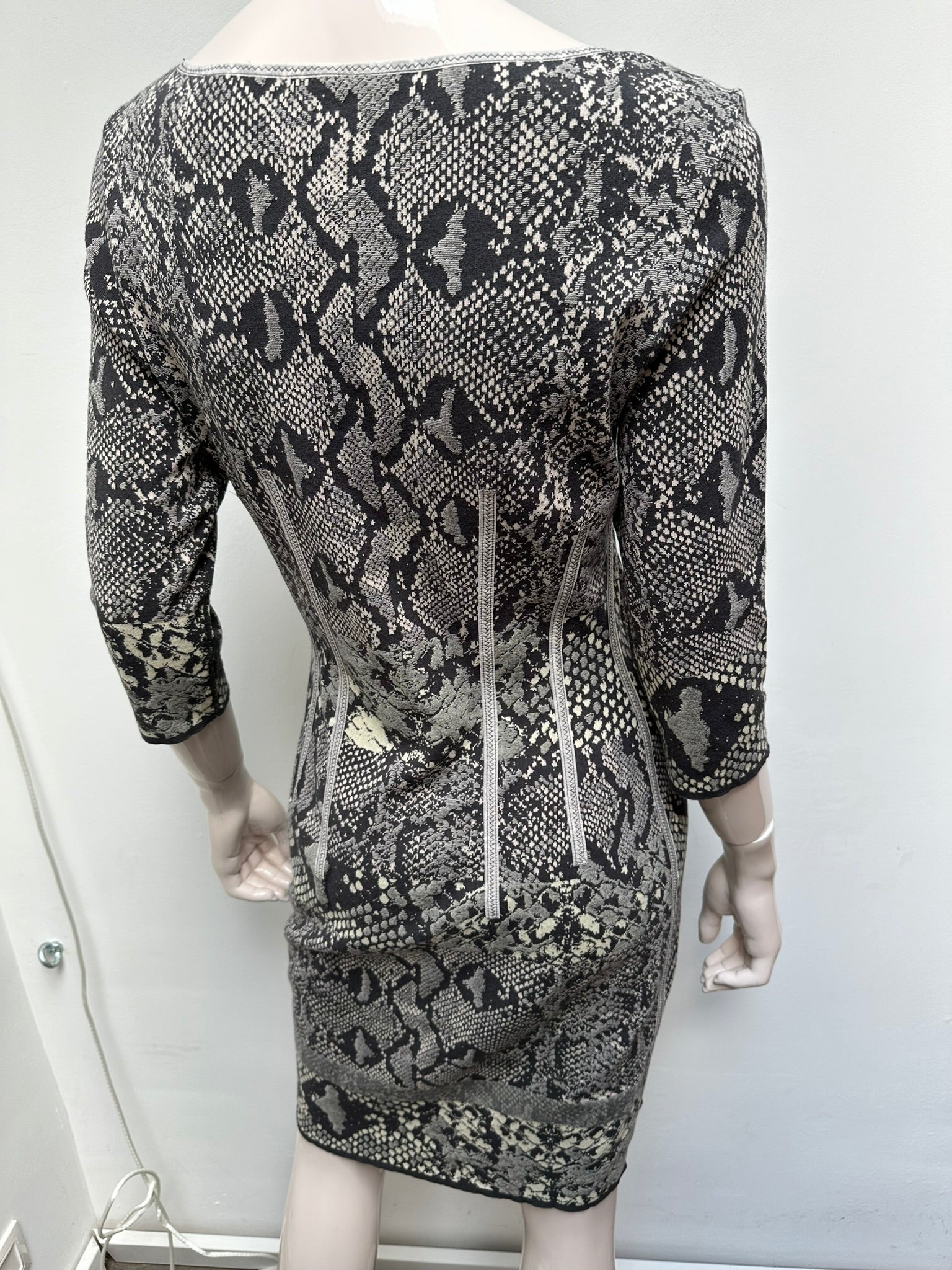 Marc Cain Jurk maat N3 zwart, beige