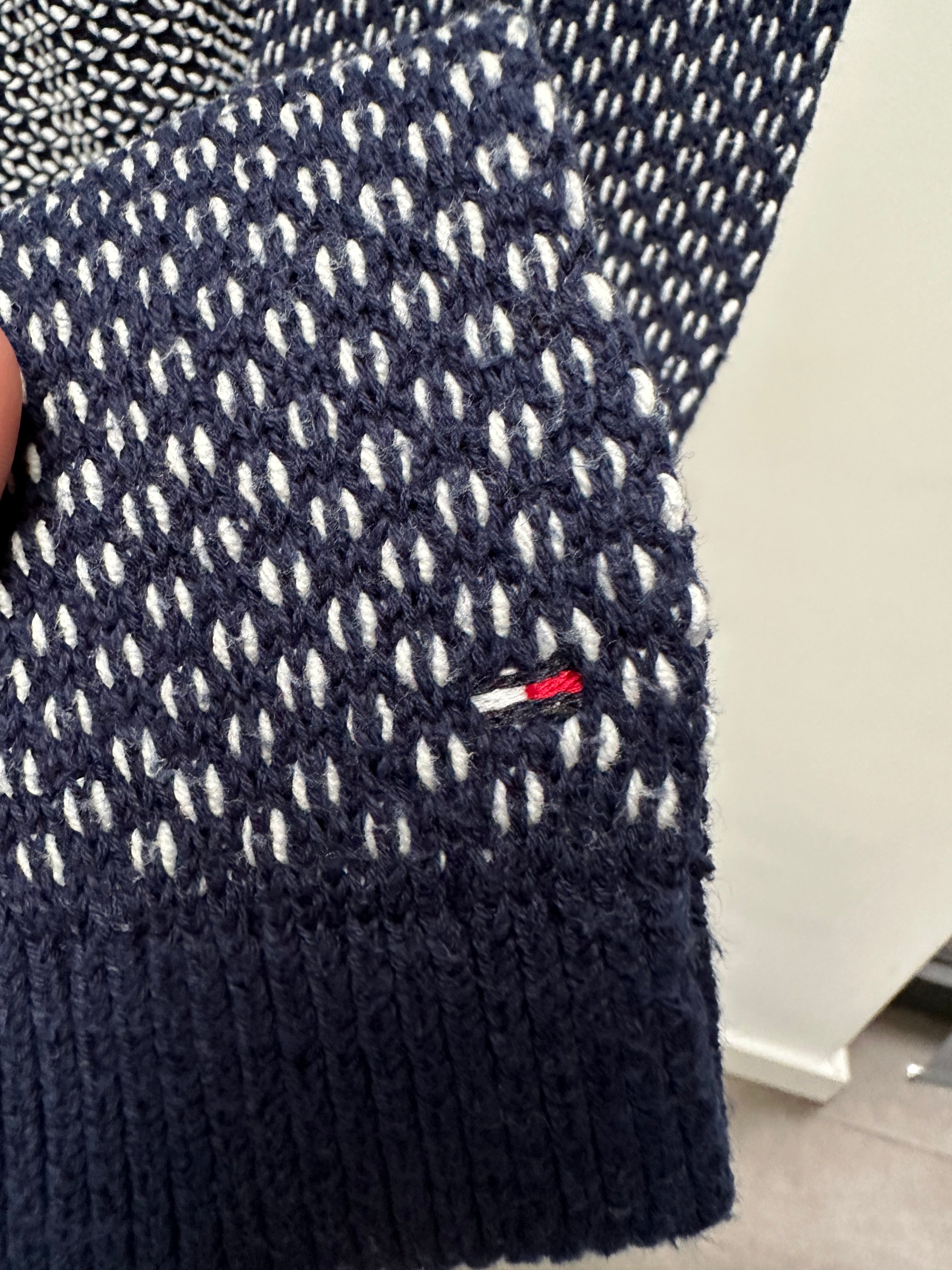 Tommy Hilfiger blauwe trui maat XS