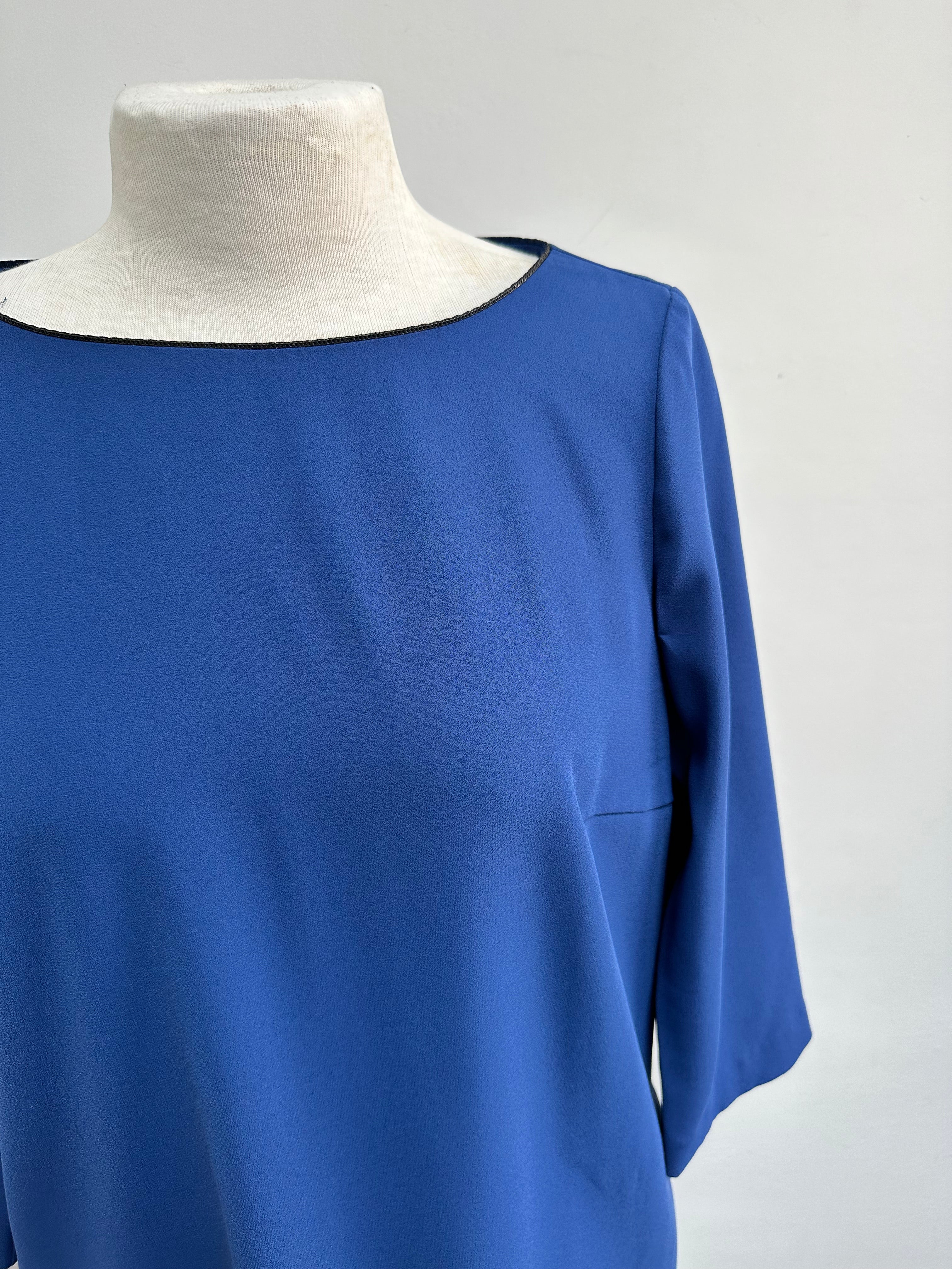 Expresso blauwe jurk maat S