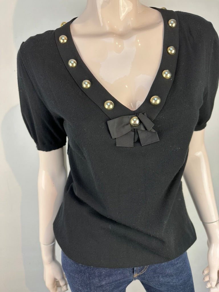 Moschino Boutique zwarte top maat L