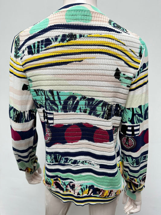 Kenzo Vest met ronde hals maat L