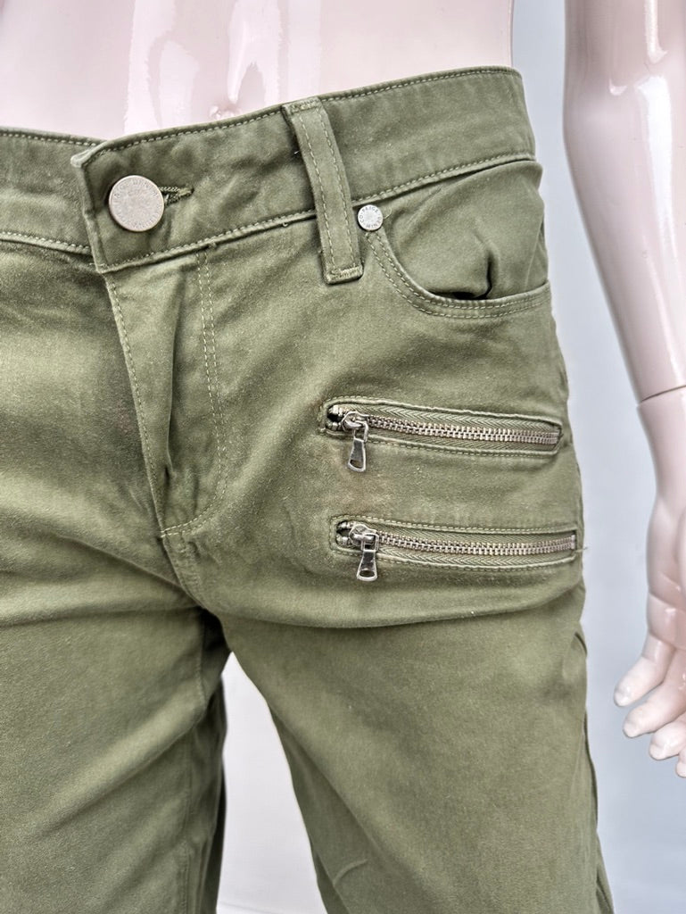 Paige khaki jeans maat 31