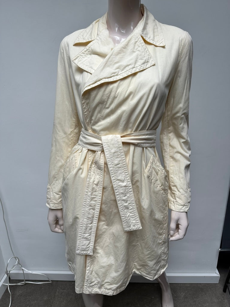 Sportmax crème trenchcoat maat 38