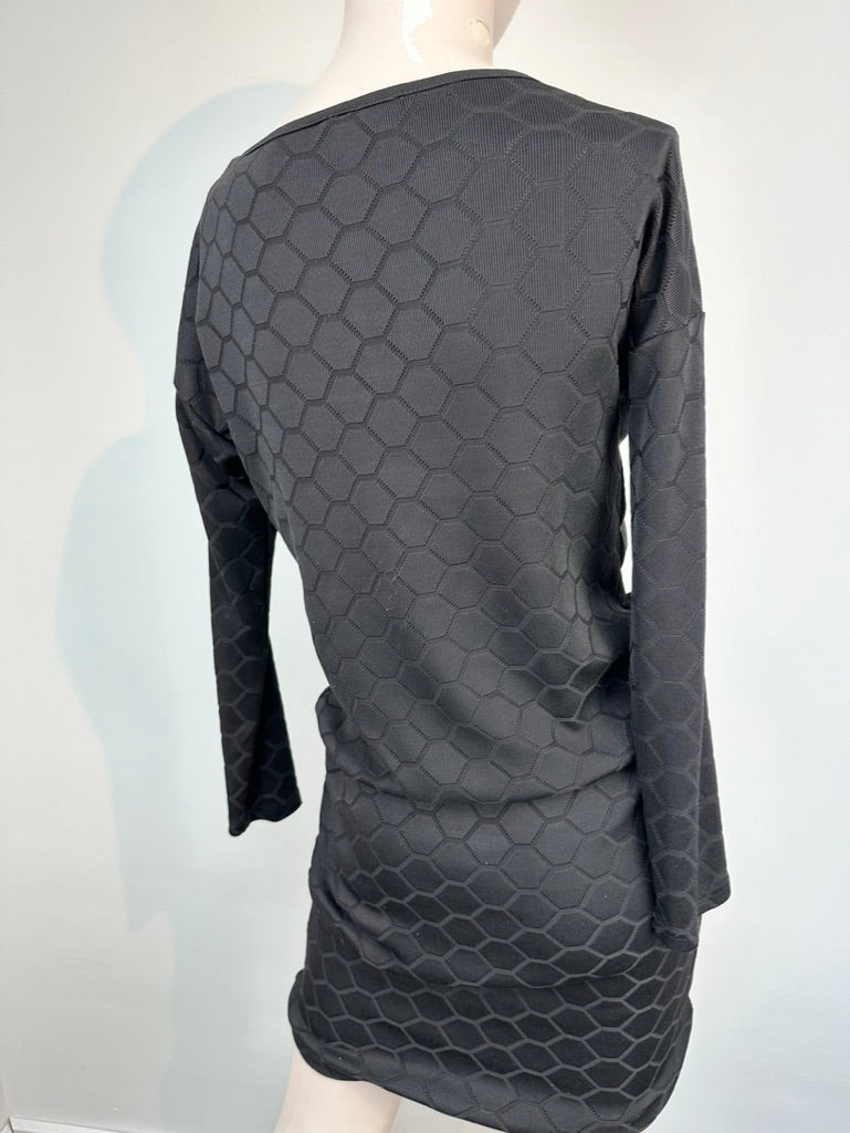 Given zwarte jurk maat S