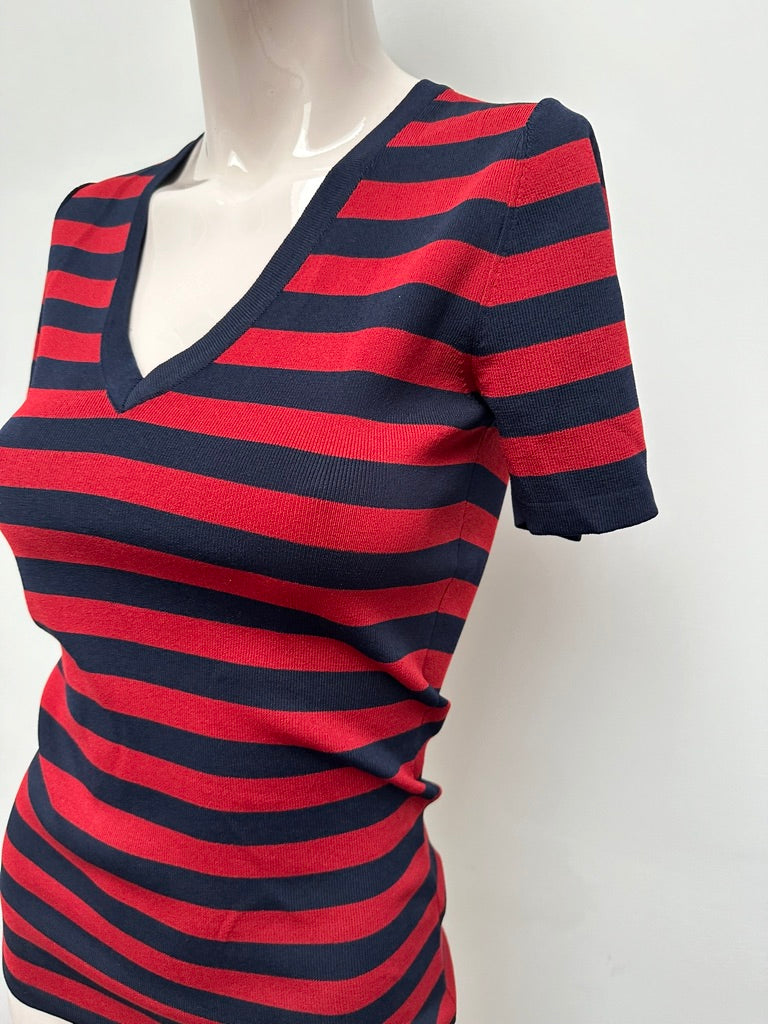 Nikkie gestreepte top maat 36