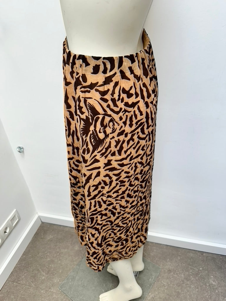 Fabienne Chapot rok in beige/bruin maat 36