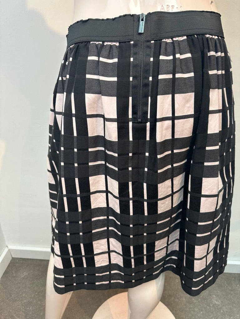 René Lezard geruite rok maat M