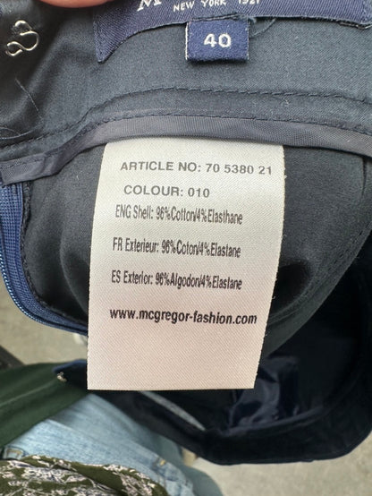 McGregor blauw rokje maat 40