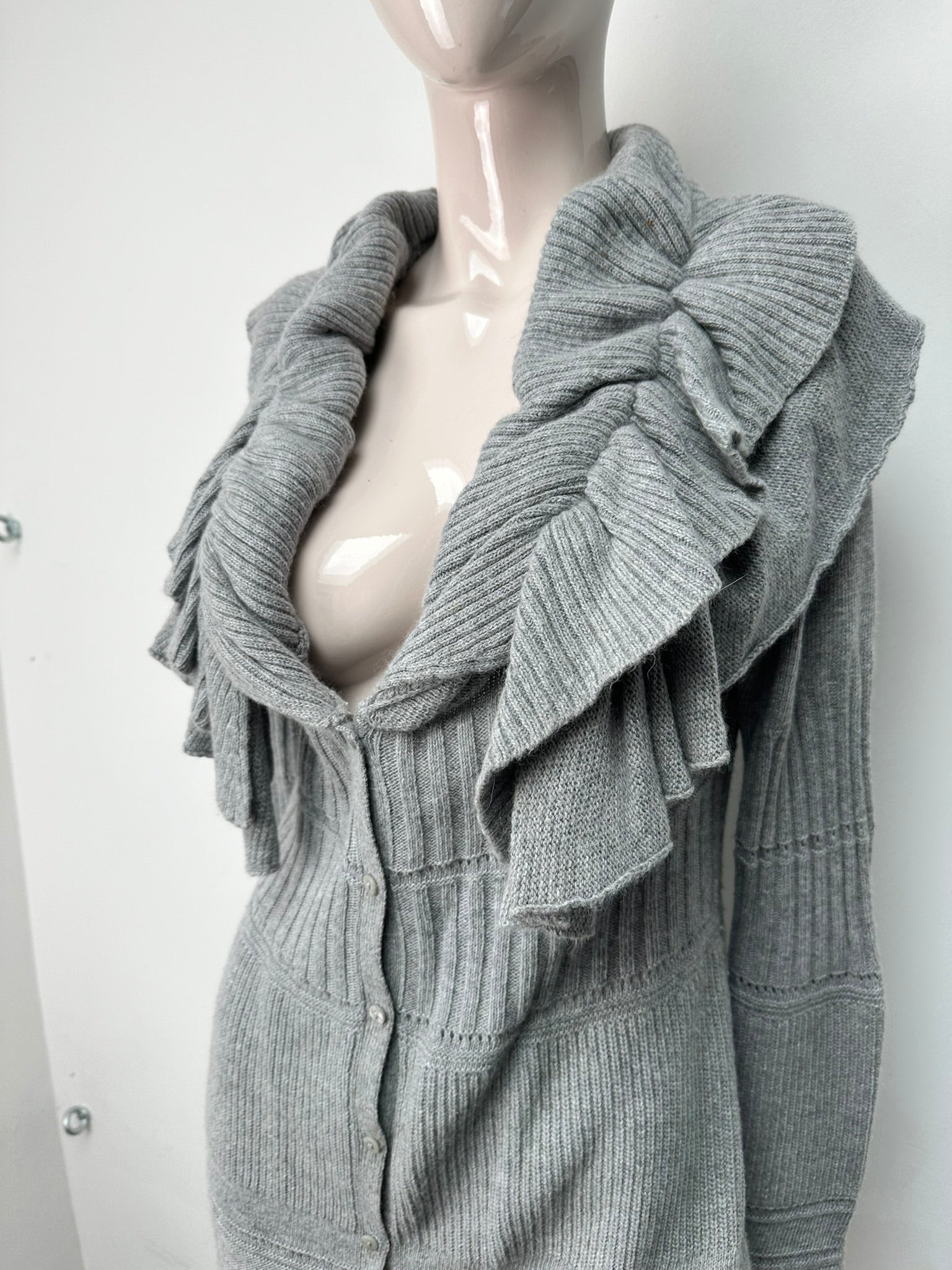 Bandolera lang Vest maat 40 grijs