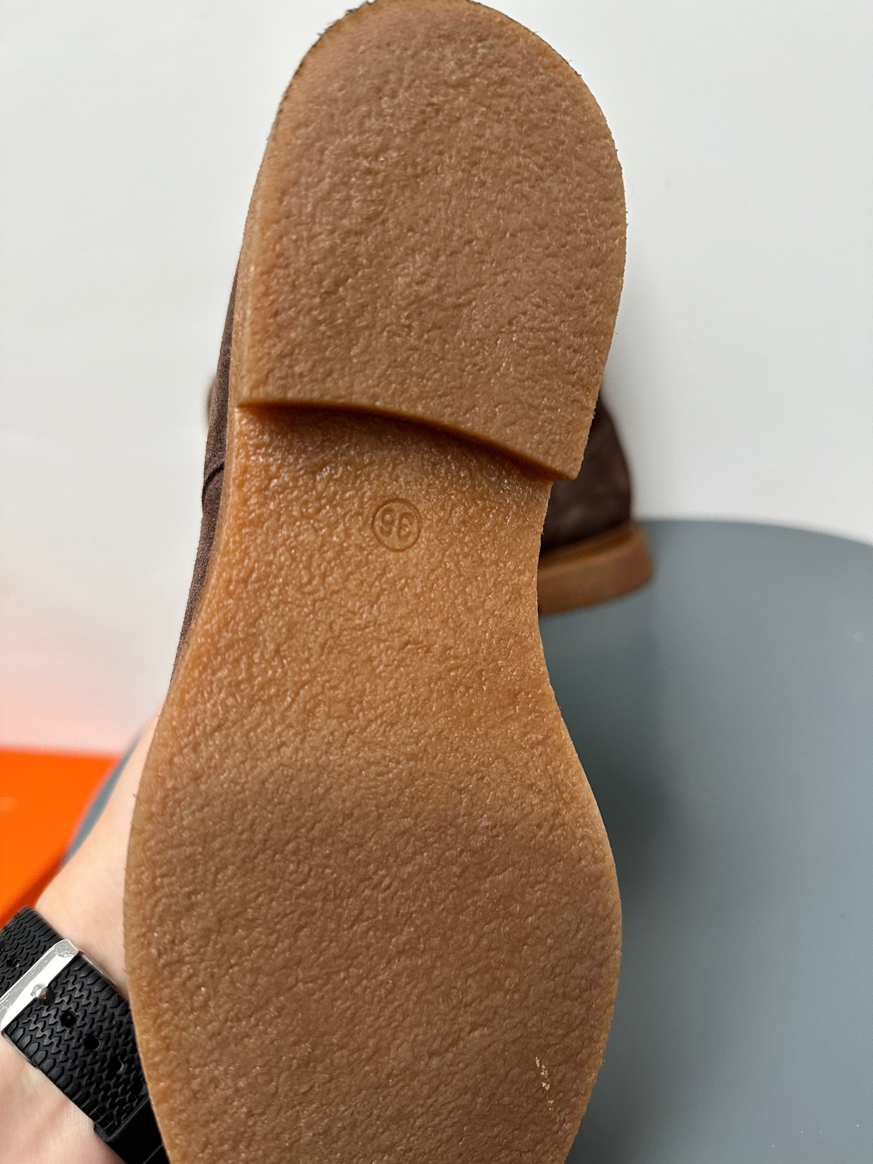 Capobello bruine veterlaarsjes suede maat 36