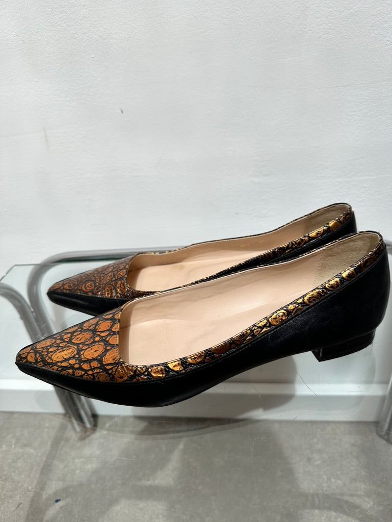 L.K. Benett zwarte ballerina met punt maat 40