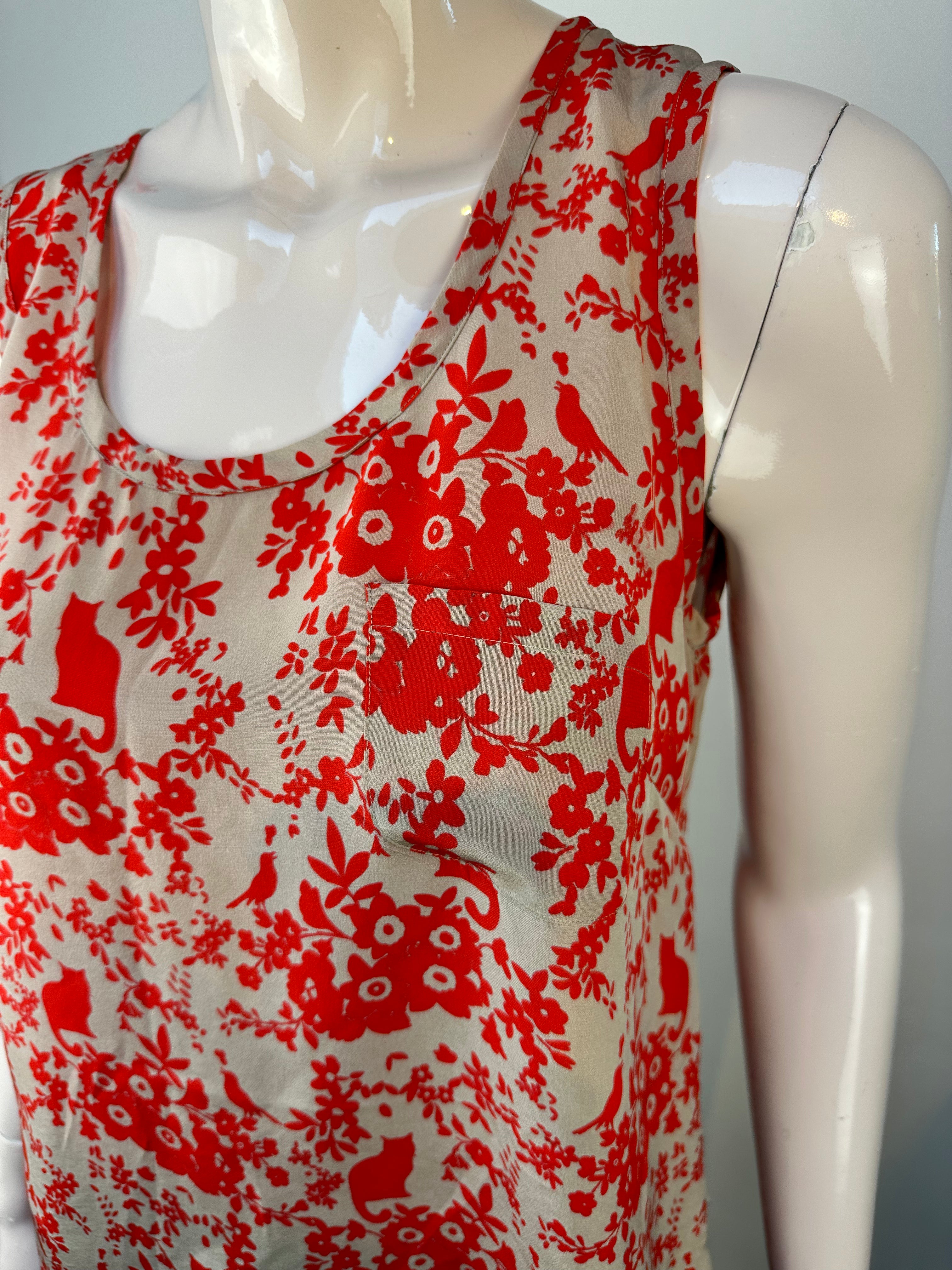 Paul & Joe Sister floral top maat 2