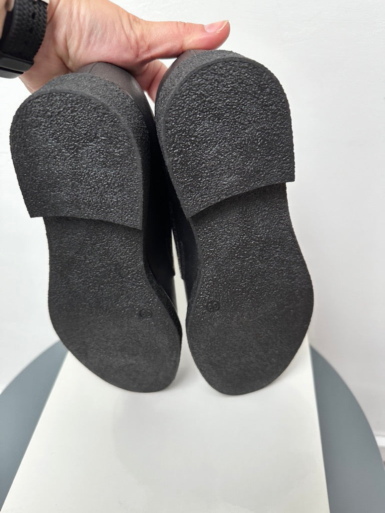 Claudia Sträter veterschoenen maat 39 zwart