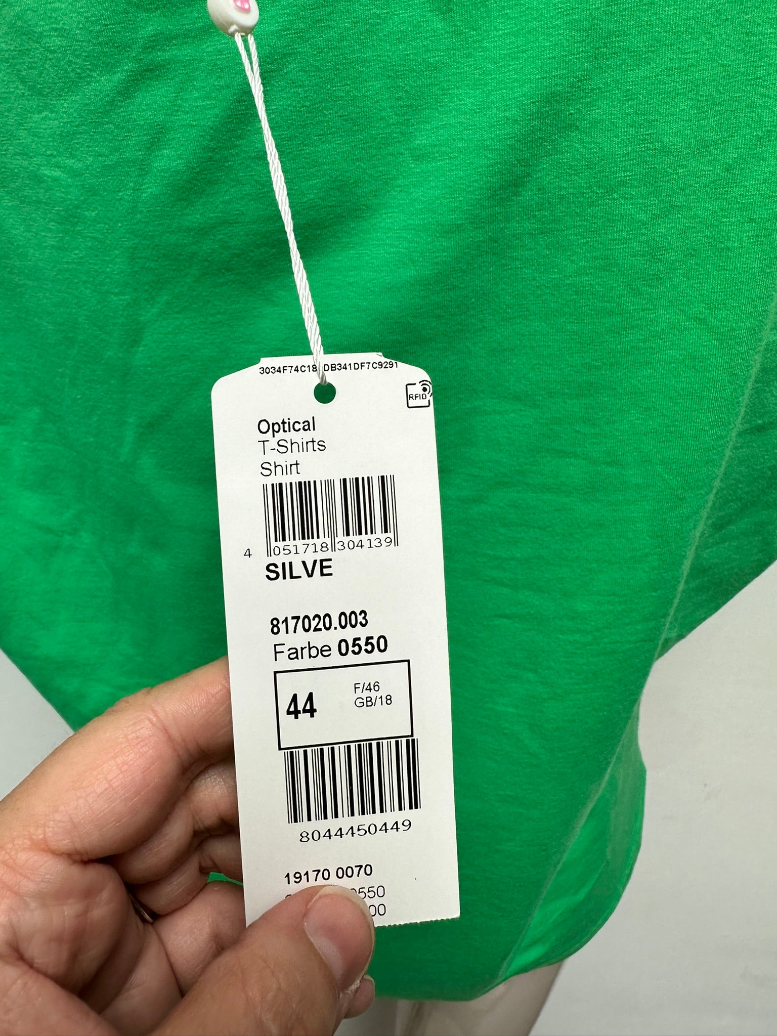 Basler groen t-shirt maat 44