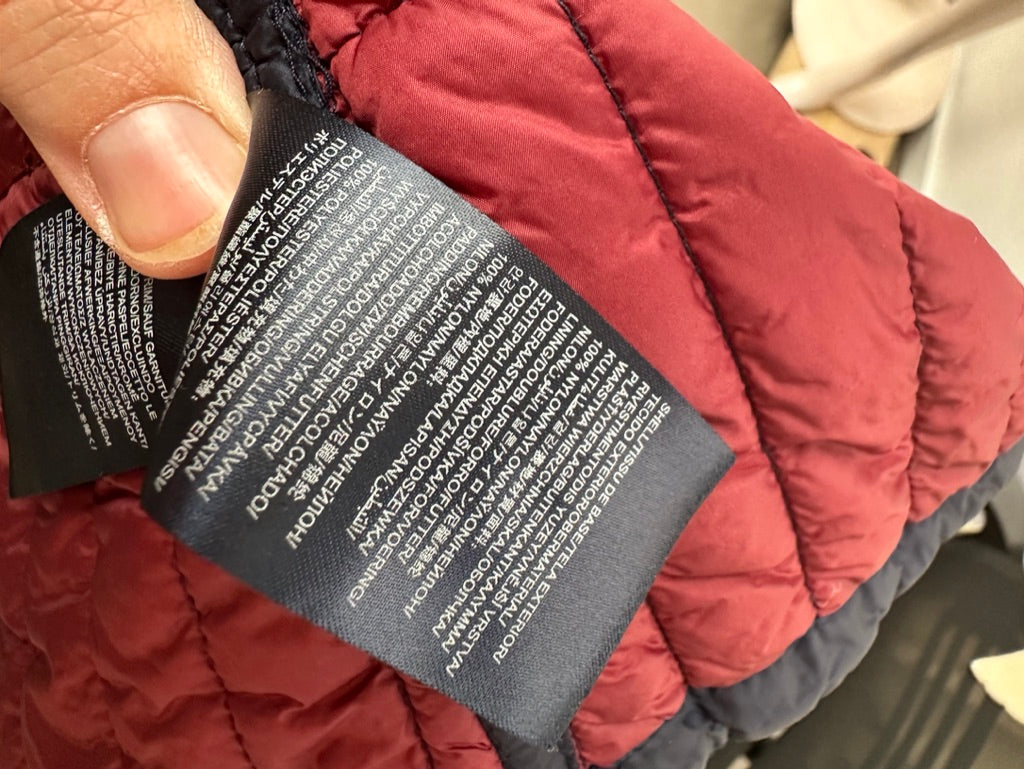 Tommy Hilfiger blauw tussenjasje maat xs