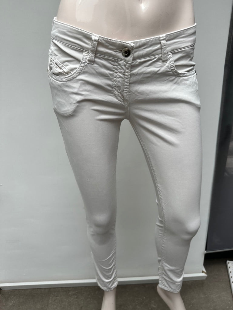 Patrizia Pepe witte skinny broek maat 26