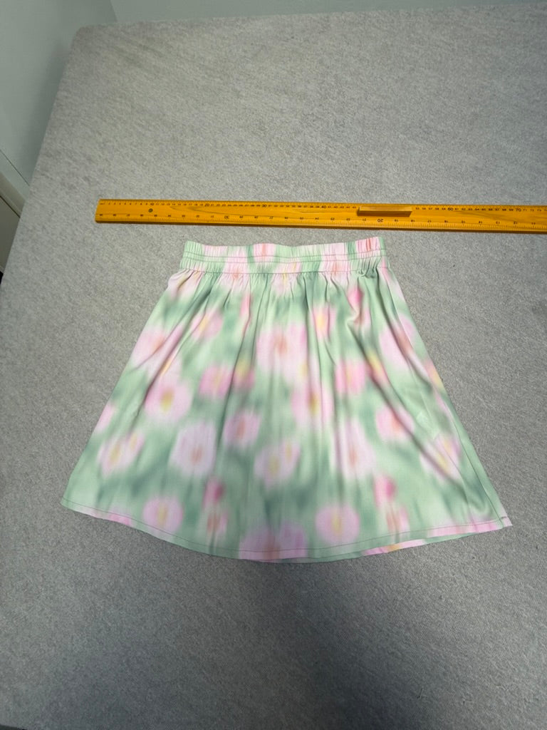 Another-Label - Rok - bloemenprint, elastische tailleband, soepelvallend - S