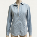 Christian Berg Essentials Blouse maat 38 Lichtblauw met donkerblauwe stippen