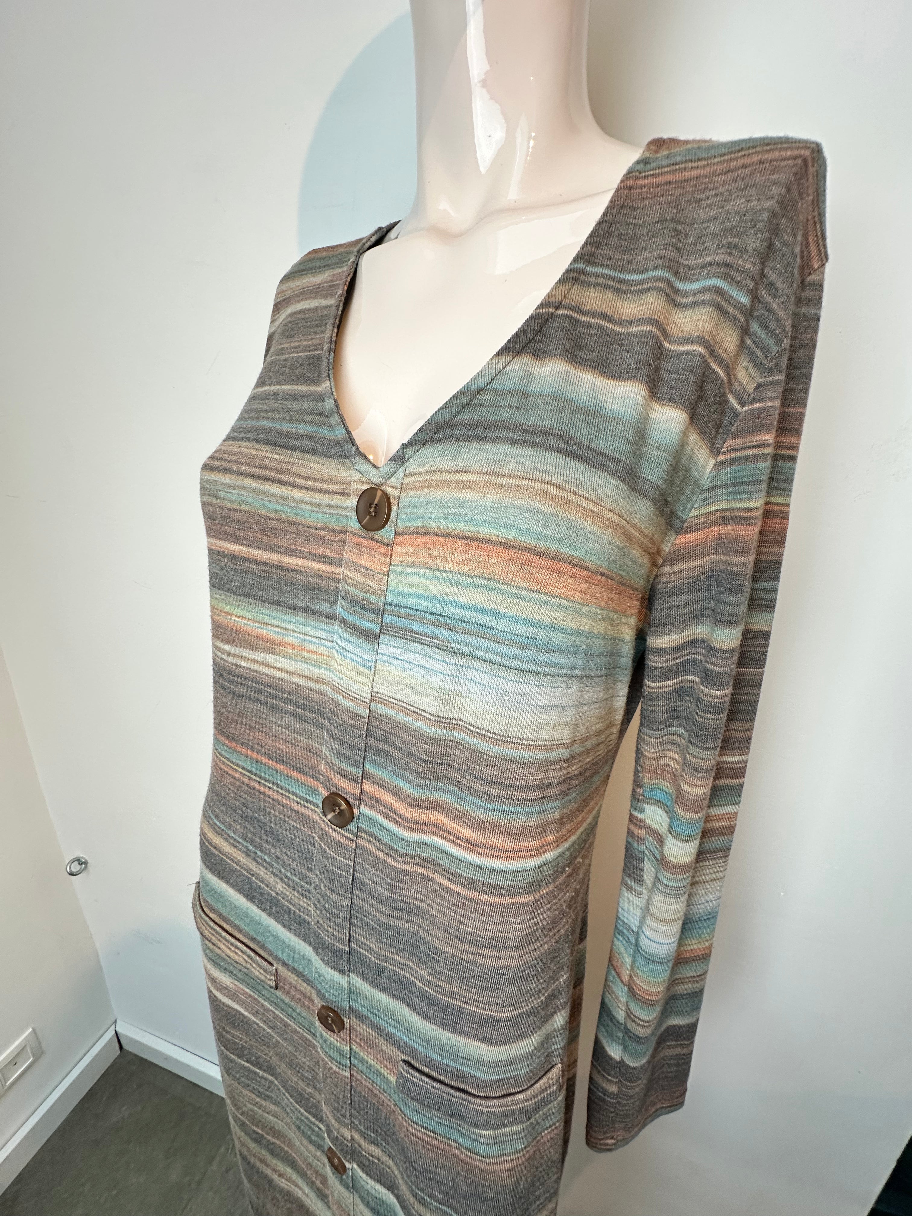 Sophia Perla gestreepte jurk maat XL