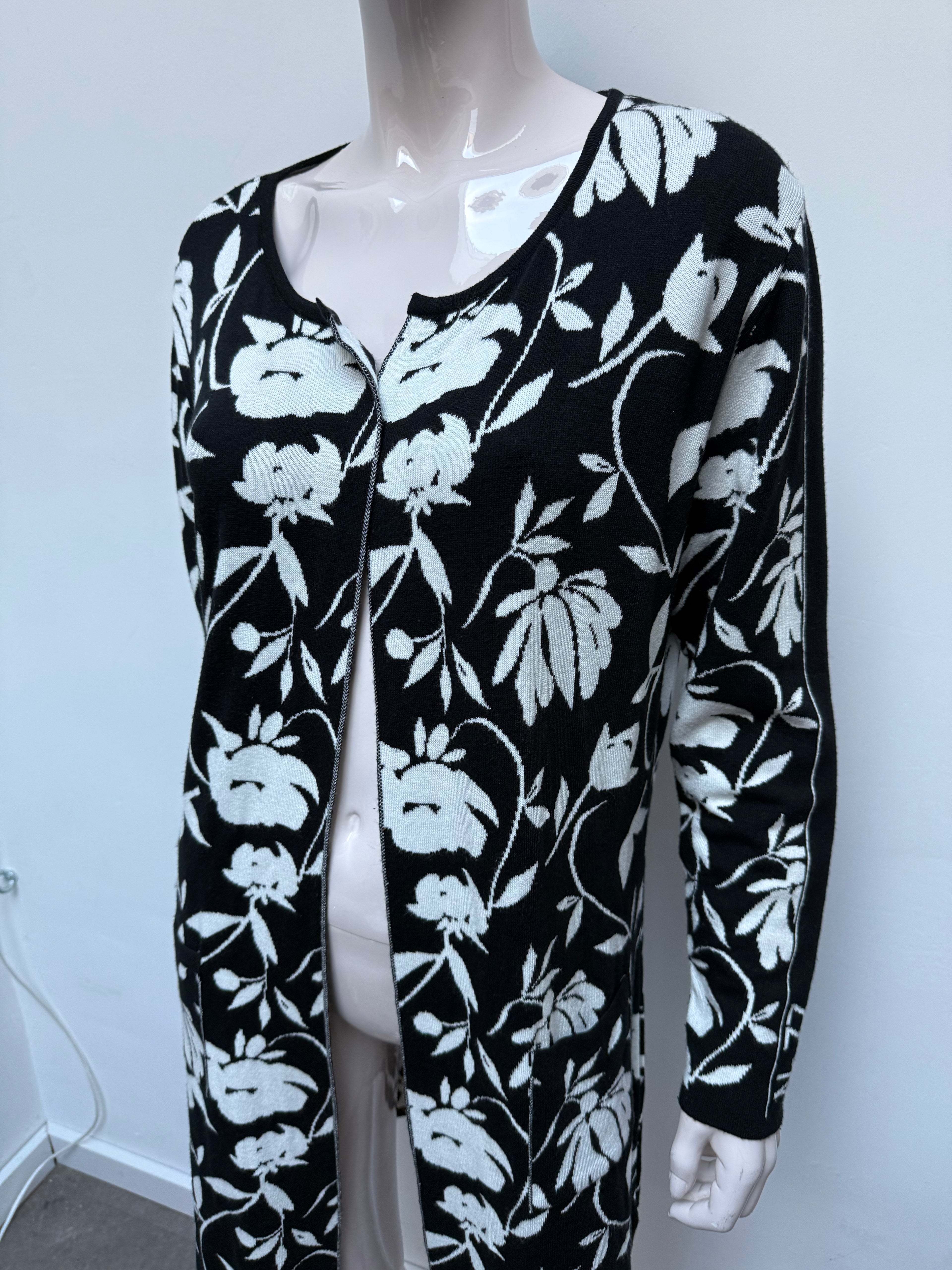 Zoso Vest maat S zwart; wit