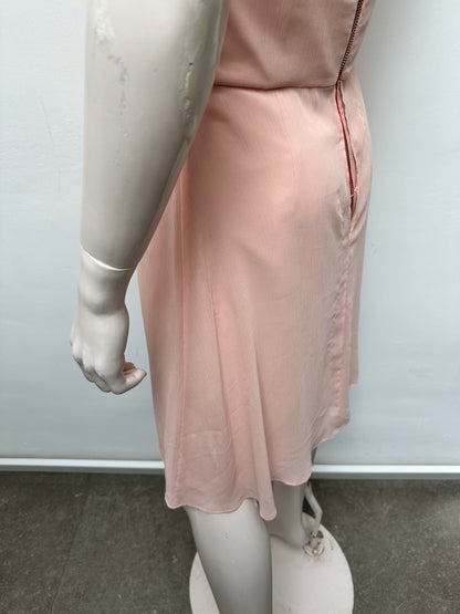 Erin Fetherston cocktailjurk roze/rood maat 6