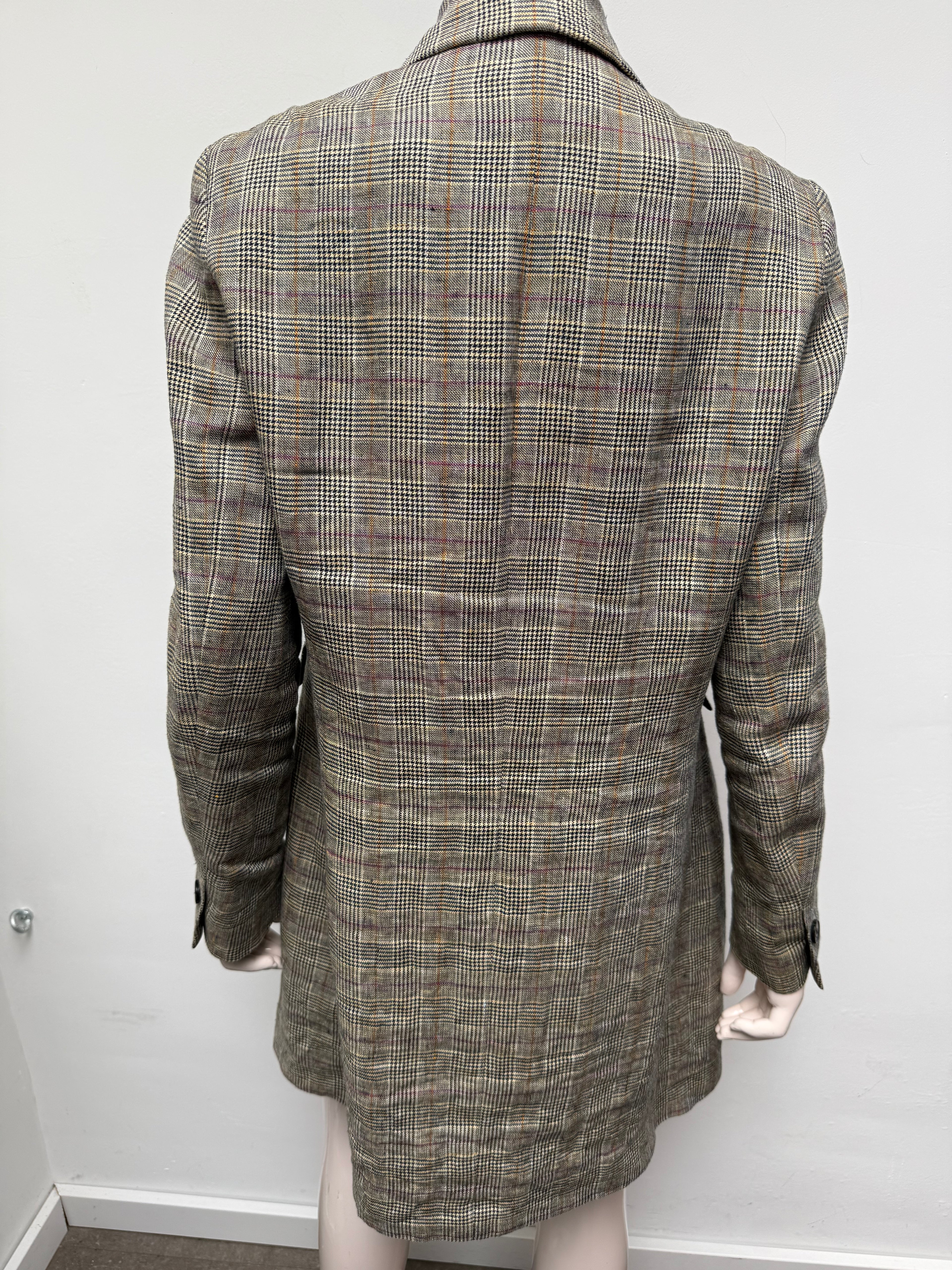 Purdey Blazer maat 42 Bruin met een ruitpatroon