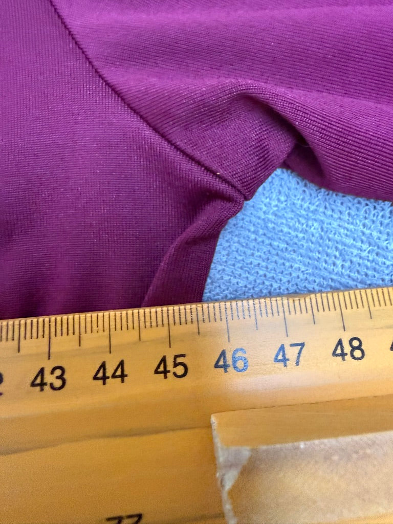 King Louie - Jurk - bordeaux, bloemenprint, wikkeljurk - L
