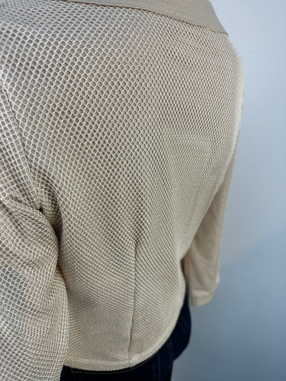 Airfield beige vestje maat M