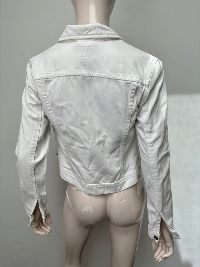 Ralph Lauren Polo wit jeans jasje maat S