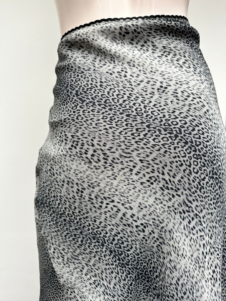 Alain Manoukian grijze rok met print maat M