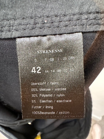 Strenesse Blue zwart recht rokje maat 42