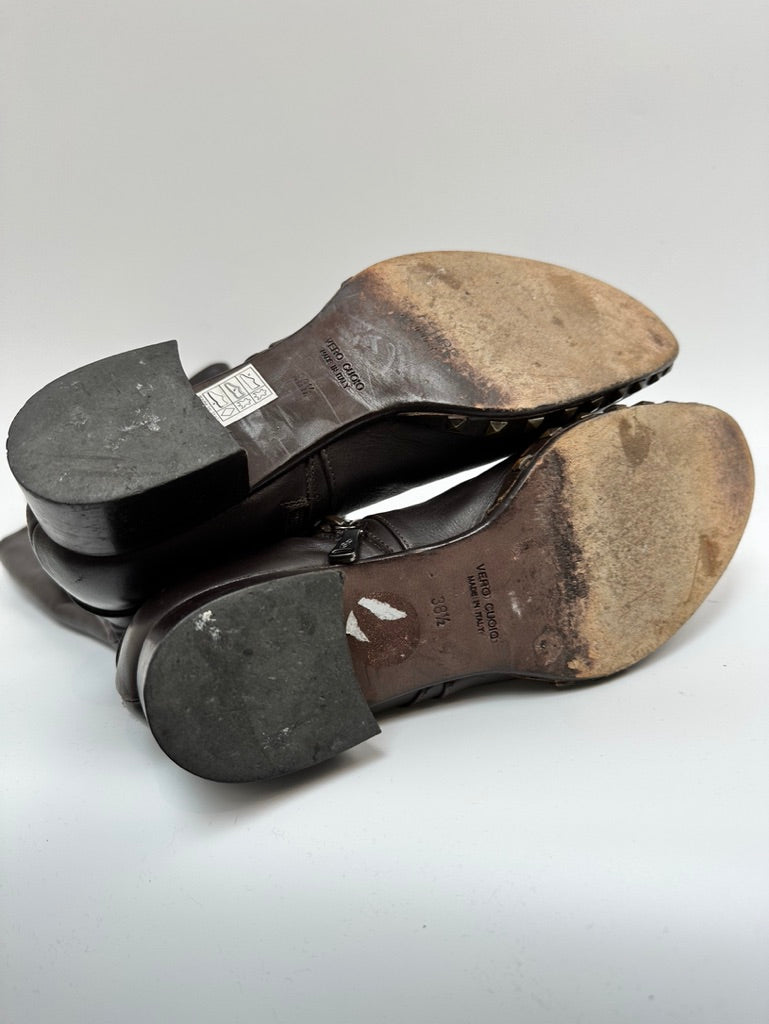 Gianfranco Ferré donkerbruine laarzen maat 38,5