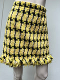 Boutique Moschino gele rok maat 40