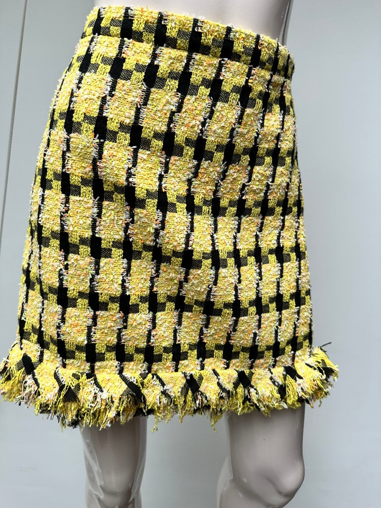 Boutique Moschino gele rok maat 40