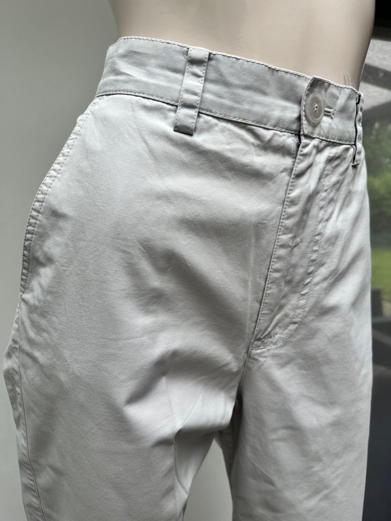 COS lichtgrijze chino broek maat 34