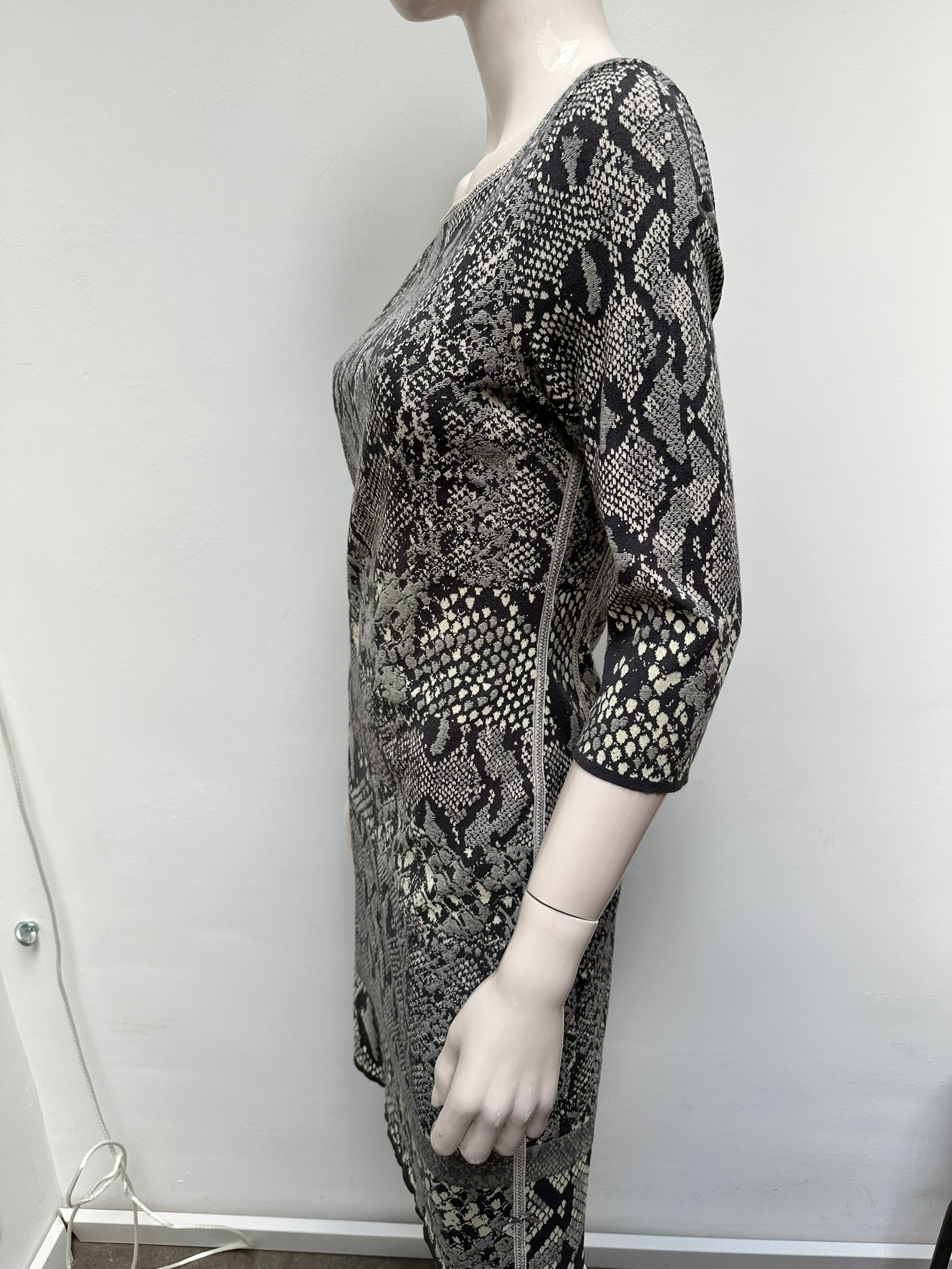 Marc Cain Jurk maat N3 zwart, beige