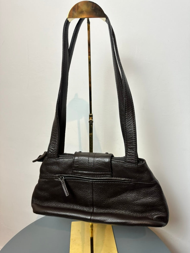 Borella Handtas leer bruin