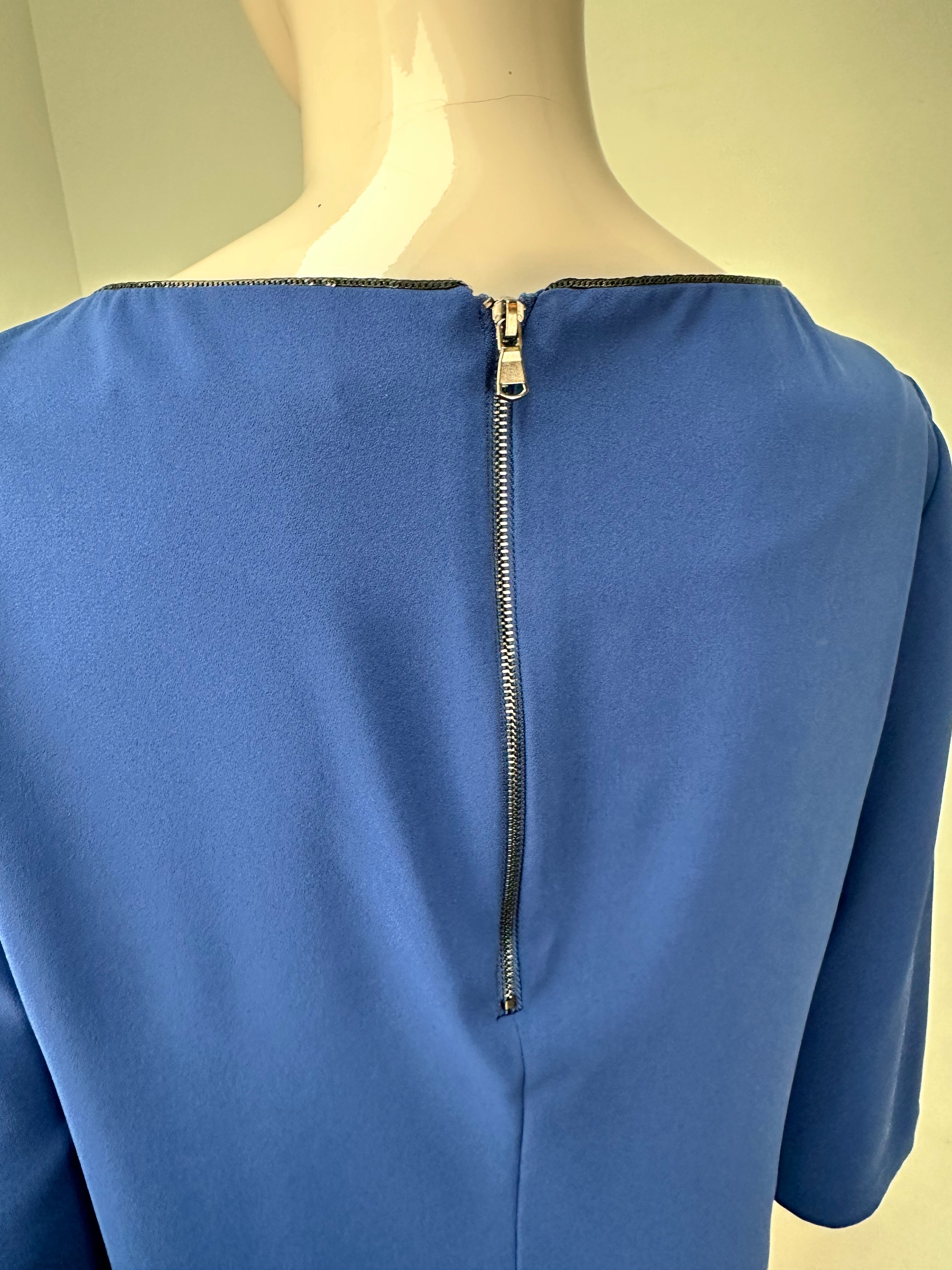 Expresso blauwe jurk maat S