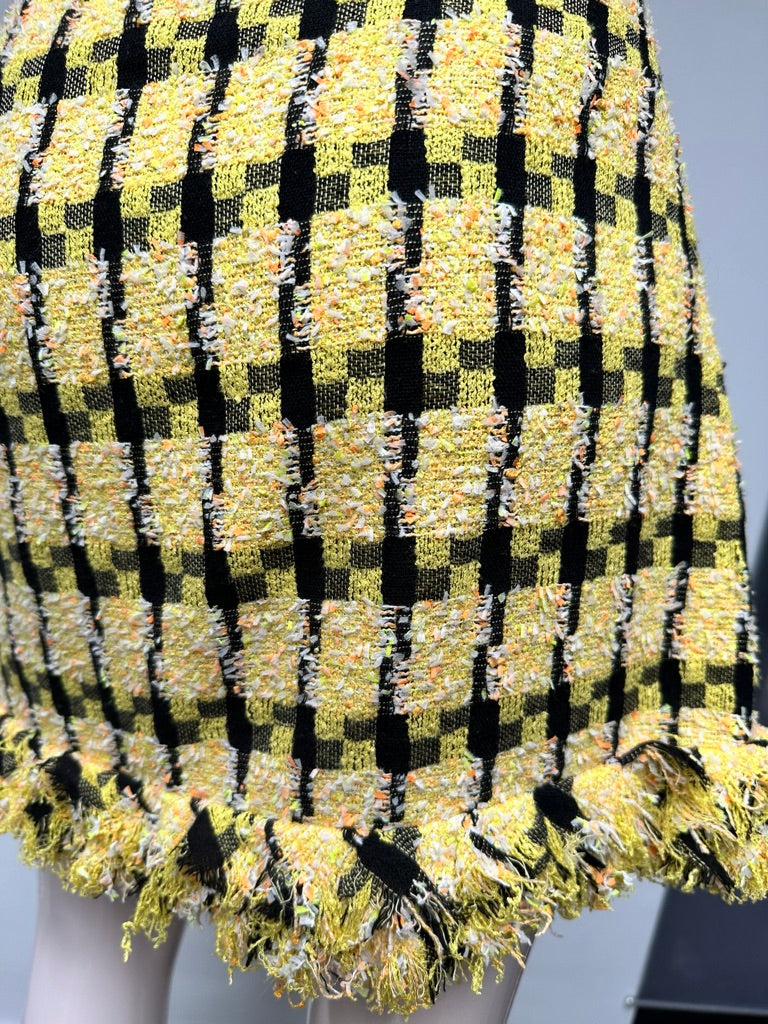 Boutique Moschino gele rok maat 40