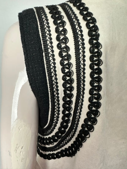 Harper & Yve gilet zwart/wit maat M