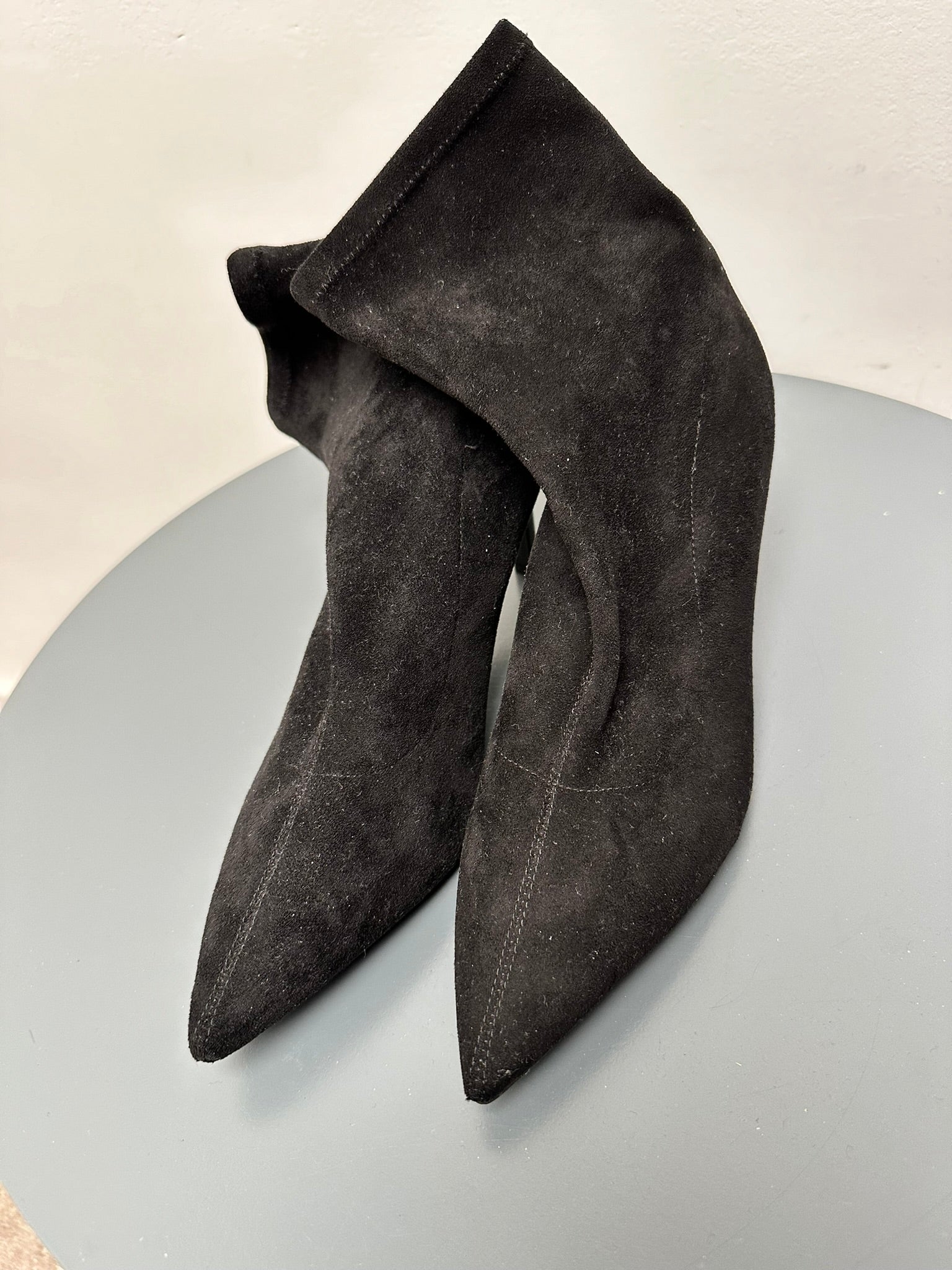 Dune London korte laarsjes met strass maat 38