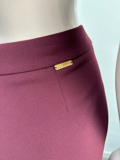 Blumarine bordeaux broek maat 40