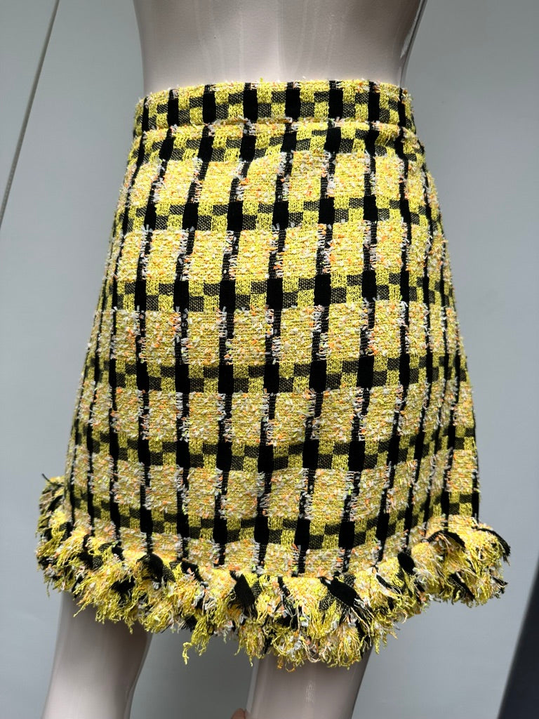 Boutique Moschino gele rok maat 40