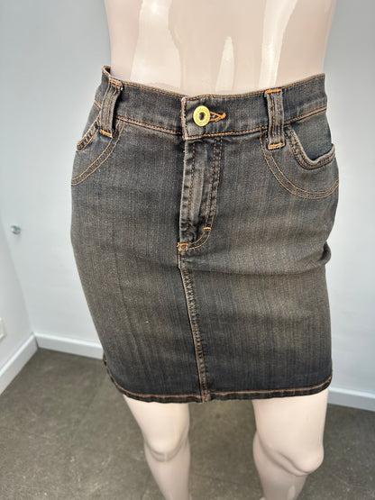 D&G spijkerrokje zwart maat 36